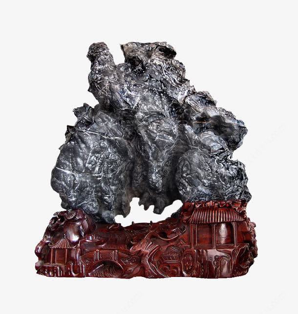 天下為公 靈璧奇石擺件高清素材，典藏藝術(shù)與自然之美